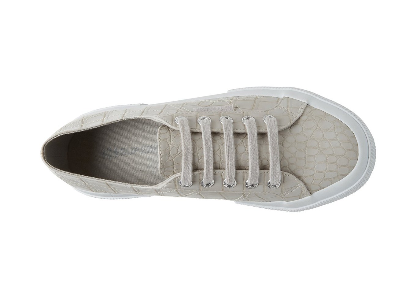 Zapatillas Superga Mujer Gris - 2750 Syntcrocodilew - 073145QGZ